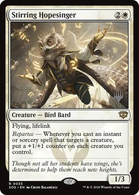 Stirring Hopesinger card from Promo Pack: Secrets of Strixhaven