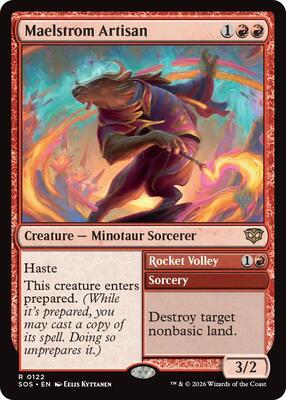 Maelstrom Artisan card from Promo Pack: Secrets of Strixhaven