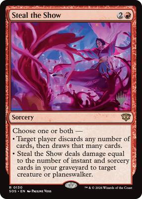 Steal the Show card from Promo Pack: Secrets of Strixhaven
