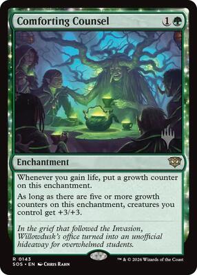 Comforting Counsel card from Promo Pack: Secrets of Strixhaven