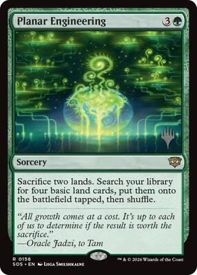 Planar Engineering card from Promo Pack: Secrets of Strixhaven