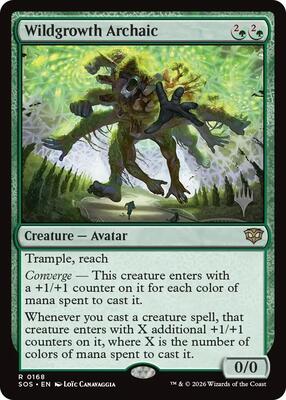 Wildgrowth Archaic card from Promo Pack: Secrets of Strixhaven