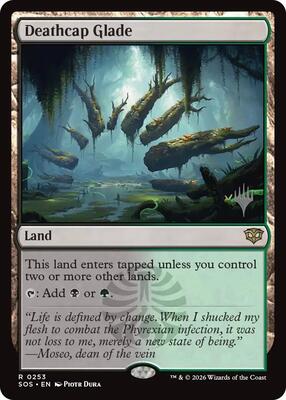 Deathcap Glade card from Promo Pack: Secrets of Strixhaven