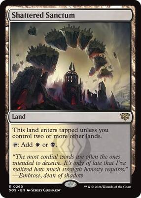 Shattered Sanctum card from Promo Pack: Secrets of Strixhaven