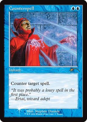 Counterspell (Retro Frame) card from MagicFest Cards