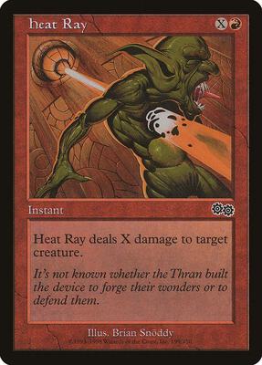 Heat Ray card from Urza's Saga