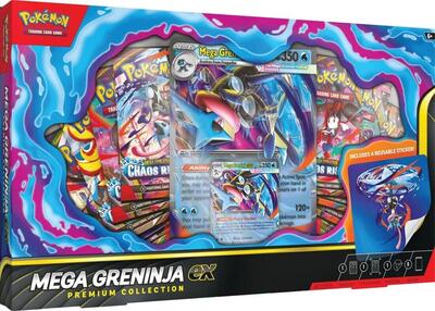 Mega Greninja ex Premium Collection card from Miscellaneous Cards & Products