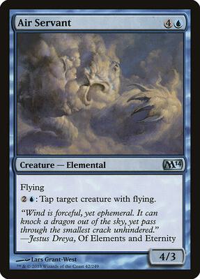 Air Servant card from Magic 2014 (M14)