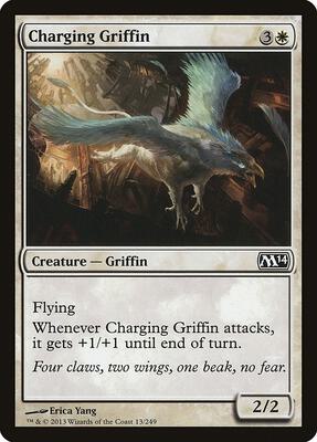 Charging Griffin card from Magic 2014 (M14)