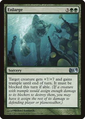 Enlarge card from Magic 2014 (M14)