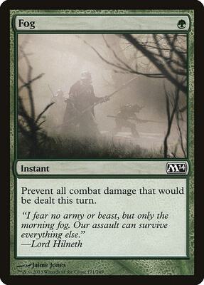 Fog card from Magic 2014 (M14)