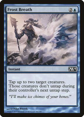 Frost Breath card from Magic 2014 (M14)