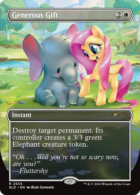 Generous Gift (2534) card from Secret Lair Drop Series