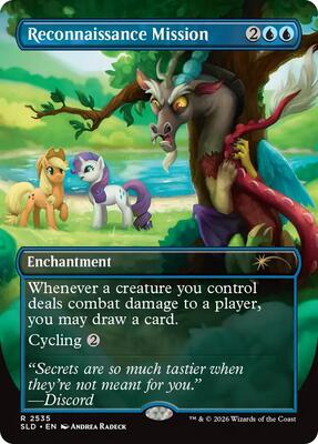 Reconnaissance Mission card from Secret Lair Drop Series
