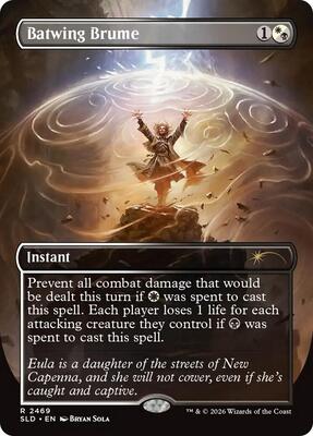 Batwing Brume card from Secret Lair Drop Series