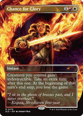 Chance for Glory card from Secret Lair Drop Series