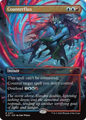 Counterflux (2471) card from Secret Lair Drop Series