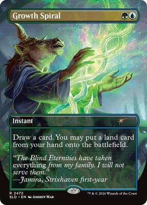 Growth Spiral (2472) card from Secret Lair Drop Series
