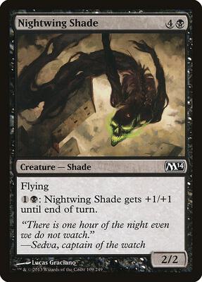 Nightwing Shade card from Magic 2014 (M14)