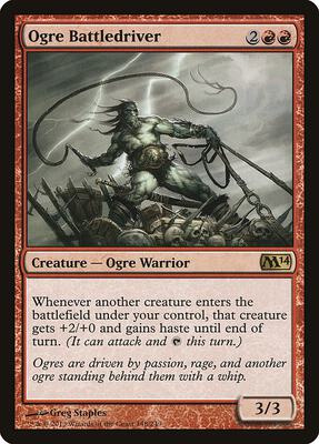 Ogre Battledriver card from Magic 2014 (M14)