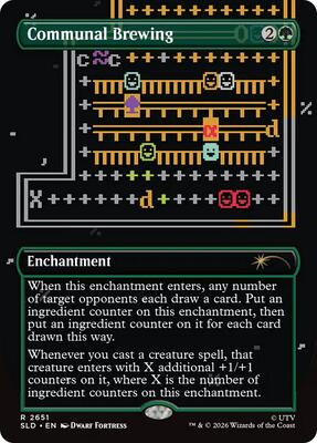 Communal Brewing card from Secret Lair Drop Series