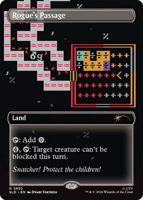 Rogue's Passage (2652) card from Secret Lair Drop Series