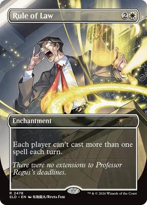 Rule of Law card from Secret Lair Drop Series