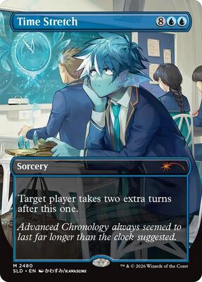 Time Stretch (2480) card from Secret Lair Drop Series