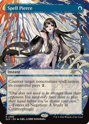 Spell Pierce (2388) card from Secret Lair Drop Series