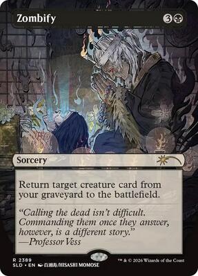 Zombify card from Secret Lair Drop Series