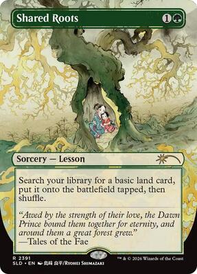 Shared Roots card from Secret Lair Drop Series