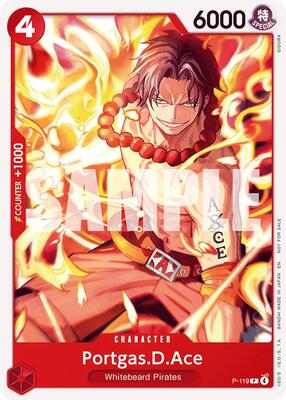 Portgas.D.Ace (Pirates Party 2026 Vol. 1) card from One Piece Promotion Cards