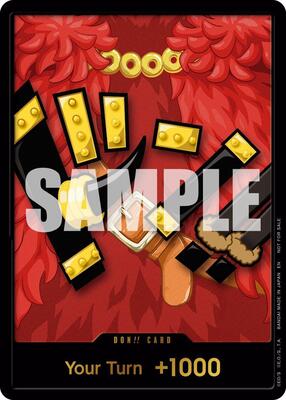 DON!! Card (Elbaph Luffy) card from One Piece Promotion Cards