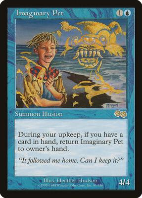 Imaginary Pet card from Urza's Saga