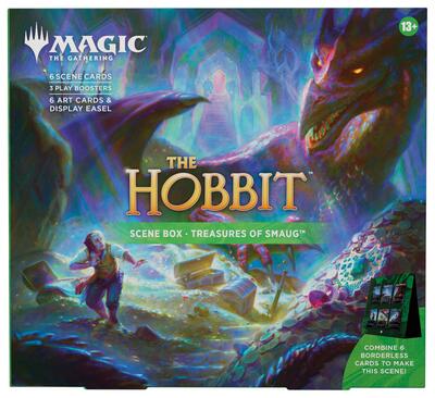 The Hobbit Scene Box - Treasures of Smaug card from The Hobbit