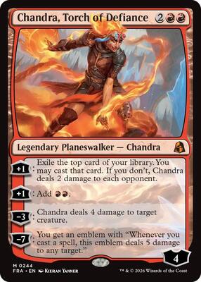 Chandra, Torch of Defiance card from Reality Fracture