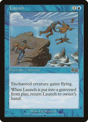 Launch card from Urza's Saga