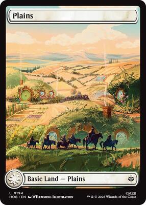 Plains (0194) card from The Hobbit