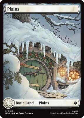 Plains (0316) card from The Hobbit