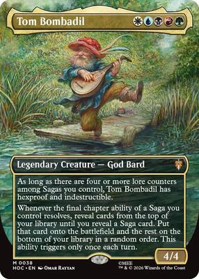 Tom Bombadil (Borderless) card from The Hobbit: Eternal-Legal
