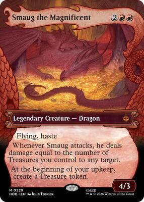 Smaug the Magnificent (Showcase) card from The Hobbit