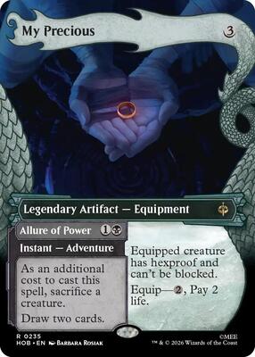 My Precious (Showcase) card from The Hobbit