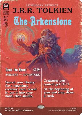 The Arkenstone (Borderless) card from The Hobbit