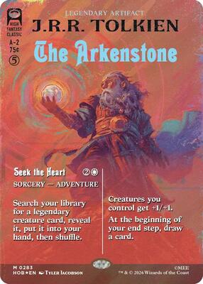The Arkenstone (Borderless) (Surge Foil) card from The Hobbit