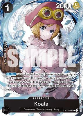 Koala (Welcome Pack 2026 Vol.1) card from One Piece Promotion Cards