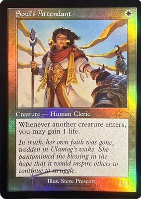 Soul's Attendant (Retro Frame) card from Secret Lair Drop Series