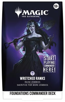 Foundations Commander Deck - Wretched Ranks card from Commander: Foundations