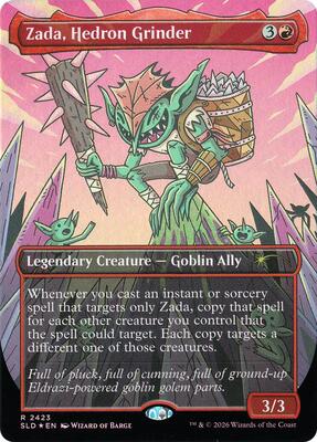 Zada, Hedron Grinder (Display Commander) - Thick Stock card from Secret Lair Drop Series