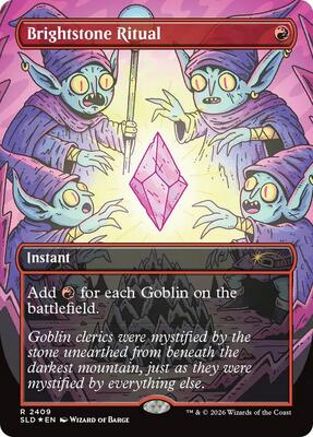 Brightstone Ritual card from Secret Lair Drop Series