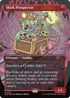 Skirk Prospector card from Secret Lair Drop Series